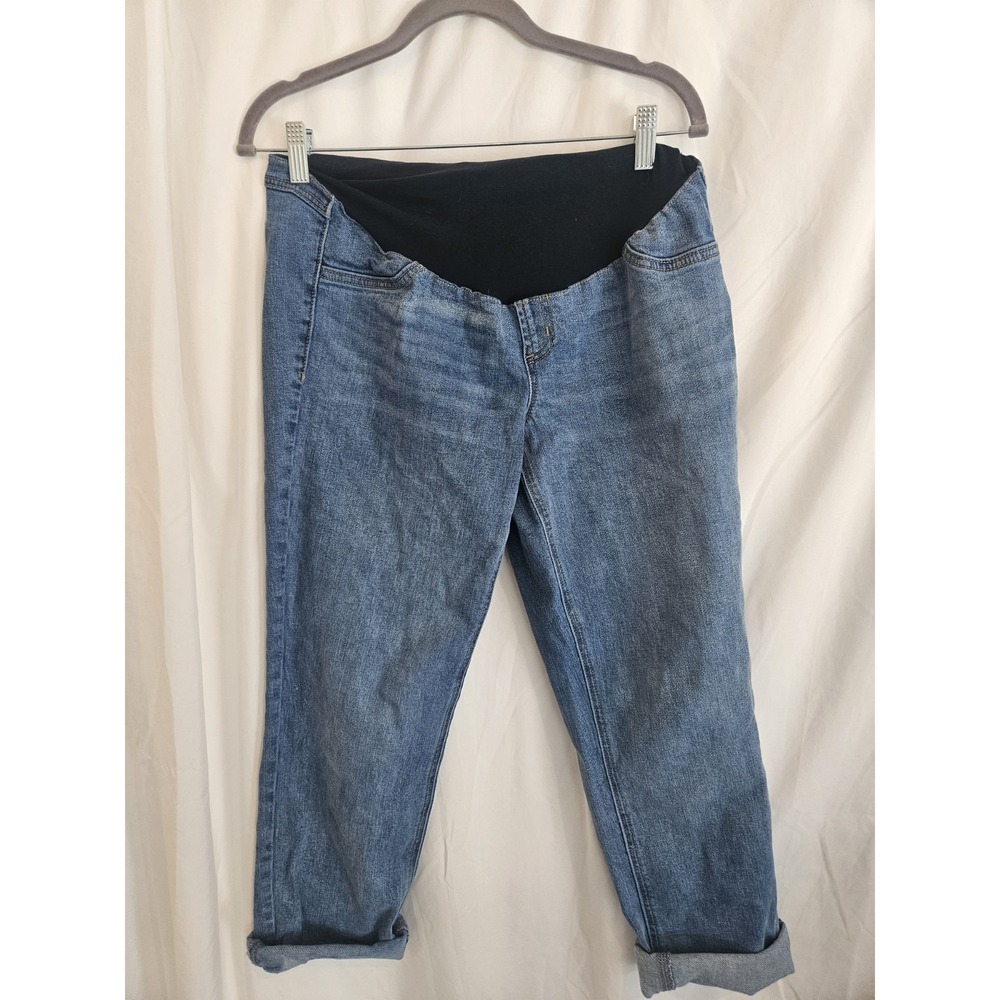 1822 Denim Womens Maternity Jeans Size 8 29 Dark Wash Skinny NWT